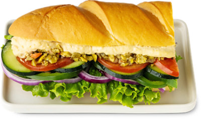 Ready Meals Hummus Muffuletta Sandwich - Regular - Each - Image 1