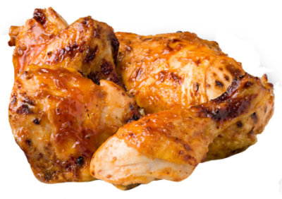 Deli Mango Habanero Baked Chicken Hot 4 Piece - Each (Available After 10 AM) - Image 1