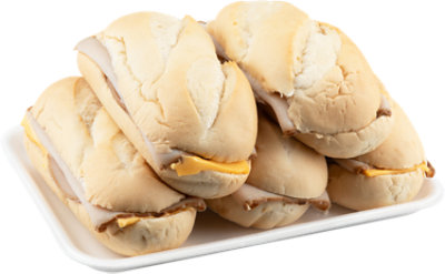 ReadyMeals Turkey and Cheese Sandwich Cold - 5 Count - Image 1