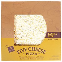 Signature Cafe Pizza Five Cheese Family Size - 36.7 OZ - Image 2