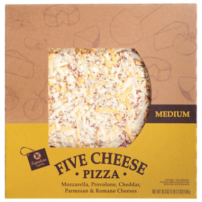 Signature Cafe Pizza Five Cheese - 18.3 Oz