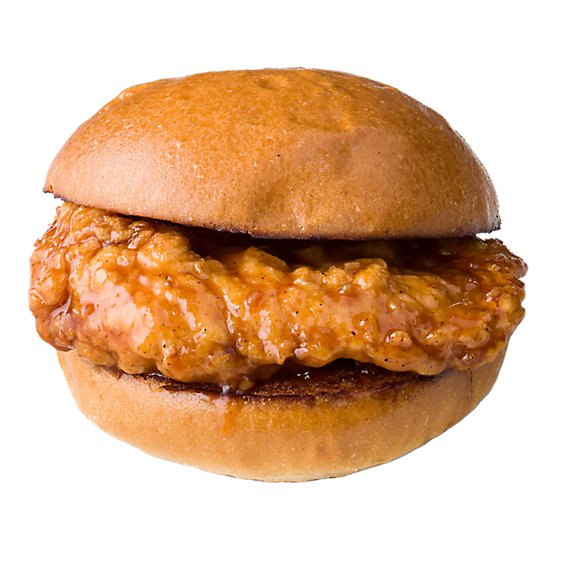 Fried Chicken Sandwich No Slaw Hot - Each (Available After 10 AM)