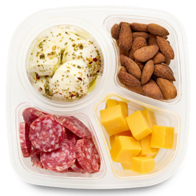 ReadyMeals Quad Cheese Salami & Almonds Ready2eat - Each - Image 1