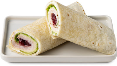 ReadyMeals Boars Head Cranberry Turkey Wrap - Each (740 Cal) - Image 1