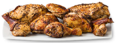 Deli Roasted Chicken Mixed 8 Piece Hot - Each (available after 10am)