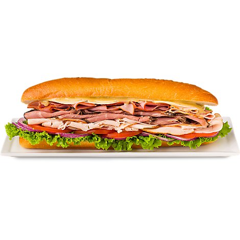 Signature Cafe Sandwich All Meat Large Cold - EA