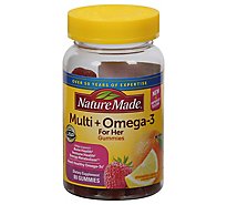 Nature Made For Her Omega 3 Gummies - 80 CT