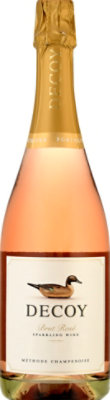 Decoy Brut Rose Sparkling Wine - 750 ML - Image 2