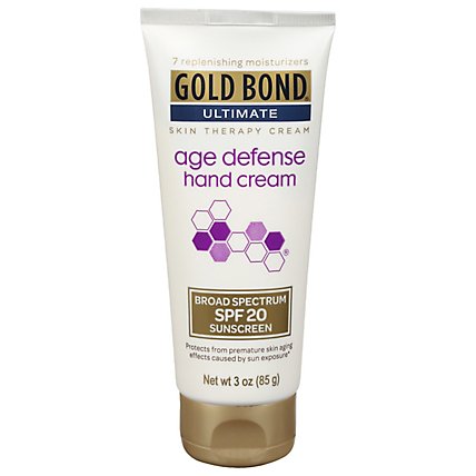 Gold Bond Age Defense Hand Cream - 3 OZ - Image 1
