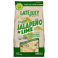 Late July Org Rest Style Tortilla Jalapeno Lime - 11 OZ - Image 1