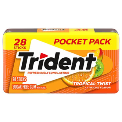 Trident Gum Tropical Twist - 28 CT - Image 1