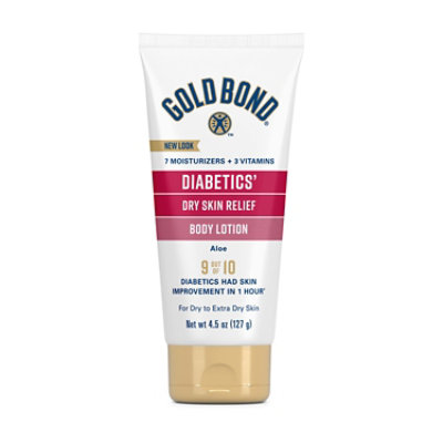 Gold Bond Ultimate Diabetic Dry Skin Relief Lotion - 4.5 OZ - Image 2