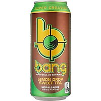Bang Energy Drink Lemon Drop Sweet Tea Can - 16 FZ - Image 2