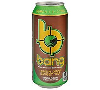 Bang Energy Drink Lemon Drop Sweet Tea Can - 16 FZ