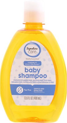 Signature Select/Care Baby Shampoo - 13.6 FZ - Image 2