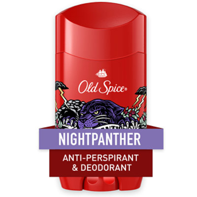 Old Spice NightPanther Anti Perspirant Deodorant for Men - 2.6 Oz