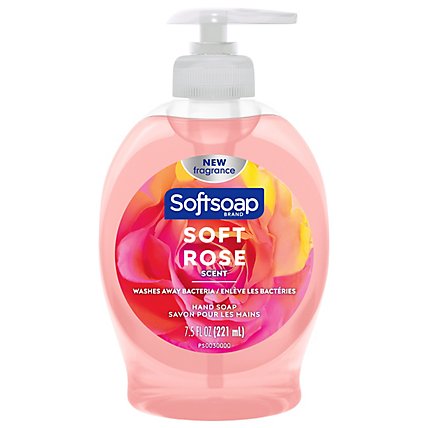 Softsoap Soft Rose Liquid Hand Wash - 7.5 FZ - Image 2