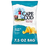 Cape Cod Sea Salt And Vinegar Potato Chip - 7.5 Oz