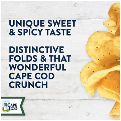 Cape Cod Sweet & Spicy Jalapeno Kettle Cooked Potato Chips - 7.5 Oz - Image 2