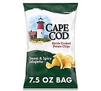 Cape Cod Potato Chip Sweet & Spicy Jalapeno - 7.5 OZ