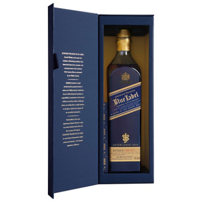 Johnnie Walker Blue W/ Gold Pen - 750 ML