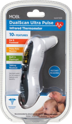 how does a digital ear thermometer work