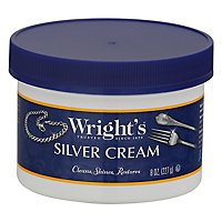 Wrights Silver Polish Cream - 8 OZ - Image 1