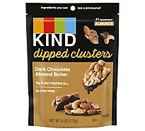 Kind Dipped Clusters Dark Chocolate Almond Butter - 4 Oz
