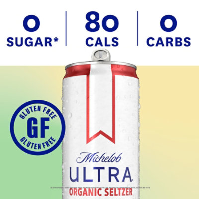 Michelob Ultra Organic Hard Seltzer Variety Pack Slim Cans - 12-12 Fl. Oz. - Image 4