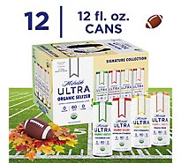 Michelob Ultra Organic Hard Seltzer Variety Pack Slim Cans - 12-12 Fl. Oz.