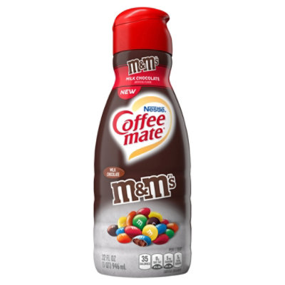 2 Coffee mate M&M's Milk Chocolate Liquid Coffee Creamer 32oz –  TheRealBatStore