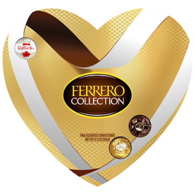 Ferrero Collection Fine Assorted Hazelnut Milk Chocolate & Coconut Candy Gift Box 24 Count - 9.3 Oz - Image 1