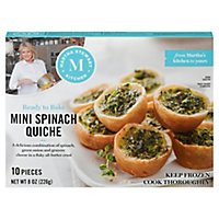 Martha Stewart Ktchn Spinach Quiche Mini - 8 OZ - Image 3