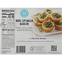 Martha Stewart Ktchn Spinach Quiche Mini - 8 OZ - Image 6