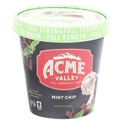 Acme Valley Mint Chip Ice Cream - 14 Fl. Oz. - Image 3