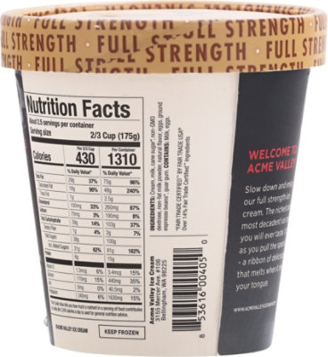 Acme Valley Espresso Ice Cream - 14 Fl. Oz. - Image 6