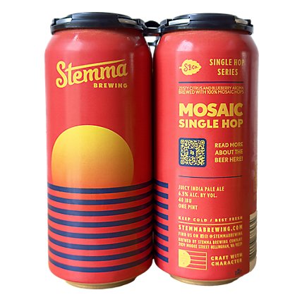 Stemma Mosaic Single Hop In Cans - 4-16 FZ - Image 1