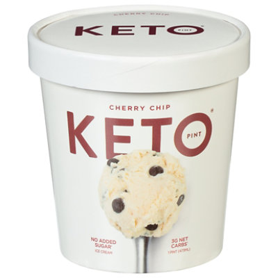 Keto Pint Cherry Chip Ice Cream Pint 473 Ml Safeway