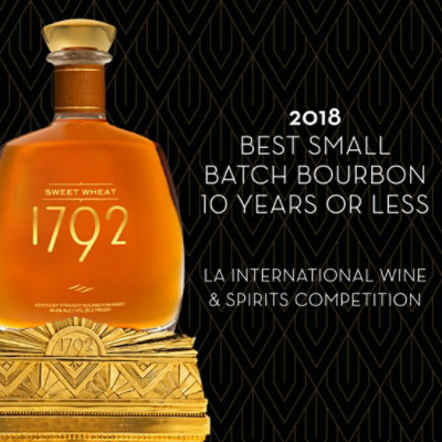 1792 Sweet Wheat Kentucky Straight Bourbon Whiskey 91.2 Proof - 750 Ml (limited quantities may be available in store) - Image 3