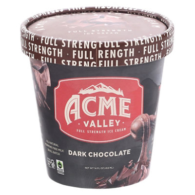 Acme Valley Dark Chocolate Ice Cream - 14 Fl. Oz. - Image 3