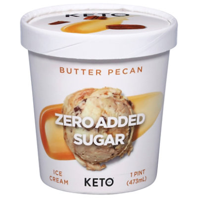 Keto Pint Butter Pecan Ice Cream - 473 Ml - Image 3