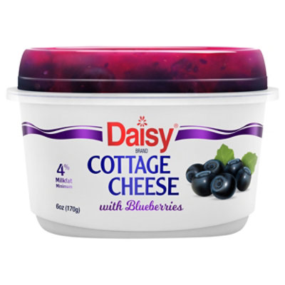 Daisy 4% Cottage Cheese With Blueberry - 6 Oz - Image 2