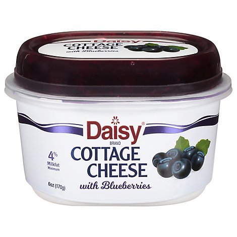 Daisy 4% Cottage Cheese With Blueberry - 5.3 OZ