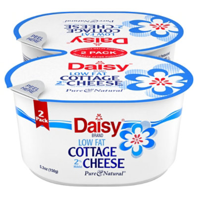 Daisy Brand 2% Cottage Cheese 2 - 5.3 Oz - 10.6 OZ - Image 1