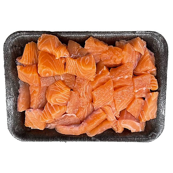 Salmon Bonelesss Skinless Stew - LB
