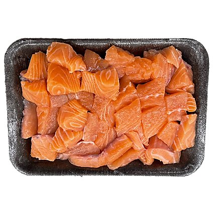 Salmon Bonelesss Skinless Stew - LB - Image 1
