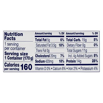 Daisy 4% Cottage Cheese With Pineapple - 6 OZ - Image 3