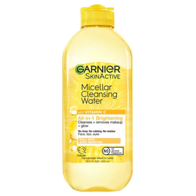 Garnier SkinActive Micellar Cleansing Water with Vitamin C - 13.5 Fl. Oz. - Image 1