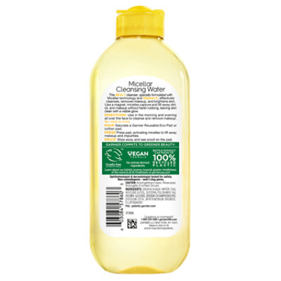 Garnier SkinActive Micellar Cleansing Water with Vitamin C - 13.5 Fl. Oz. - Image 3
