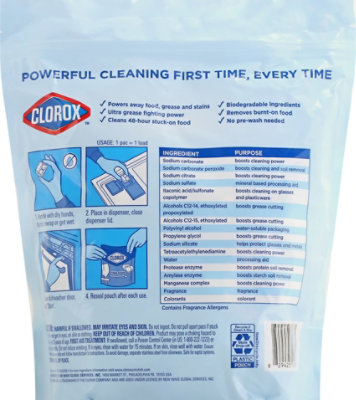 Clorox Triple Action Automatic Dishwasher Pacs - 65 CT - Image 5